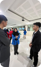 Momen dari acara Halo IS bersama klien dan peserta