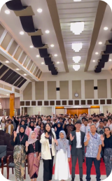 Momen dari acara Halo IS bersama klien dan peserta